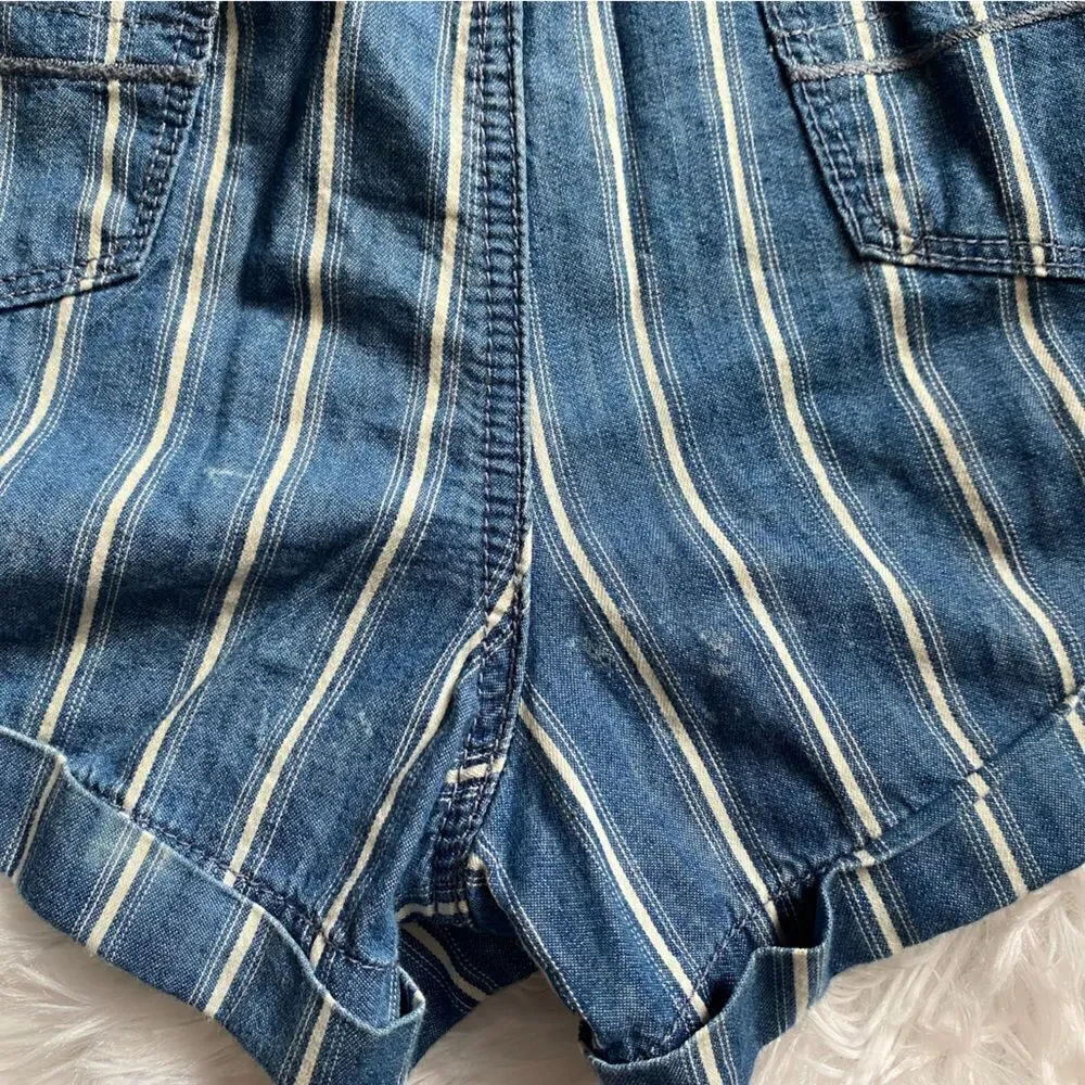 American Eagle Striped Shorts‎ Women s Size 8